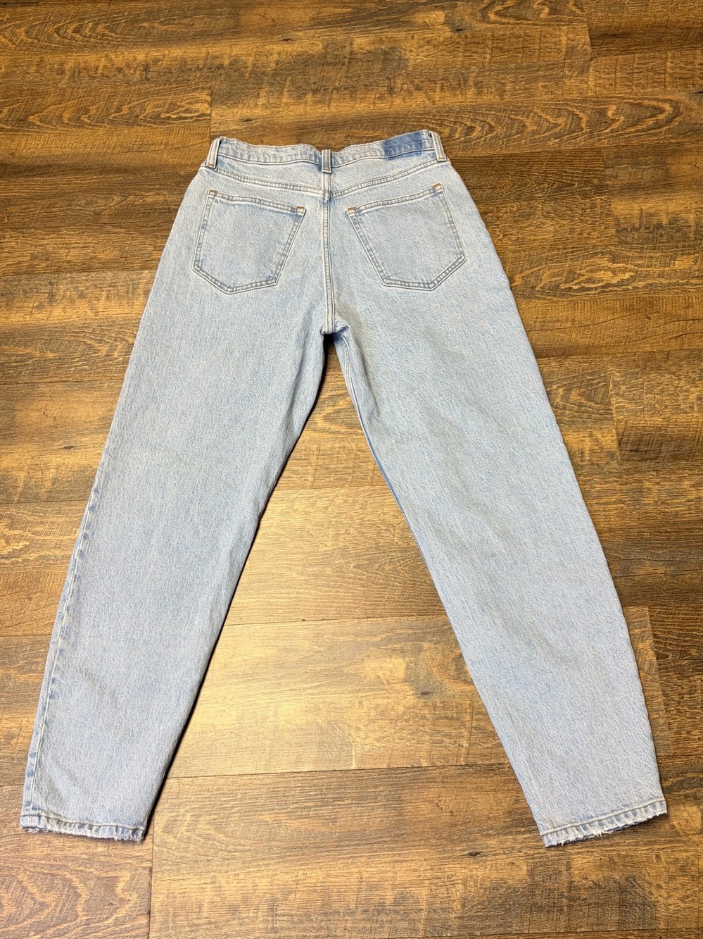 Abercrombie & Fitch the 80s Mom High Rise Jeans Women's 28/6L Retro Pleated - Picture 6 of 8